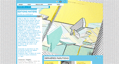 Desktop Screenshot of matiere.org